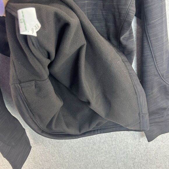 Women's Majestic Size XL MLB Miami Marlins Fleece Lined 1/4 Zip Sweater Pullover - Picture 7 of 11